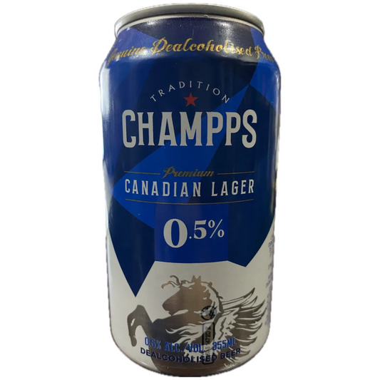 Champps Premium Canadian Non-Alcoholic Lager