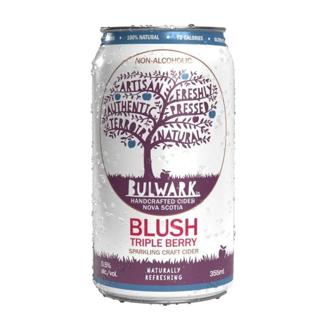 Bulwark Blush Non-Alcoholic Triple Berry Cider