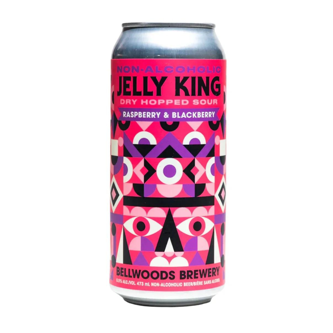 Bellwoods Brewery Non-Alcoholic Jelly King Dry Hopped Sour Raspberry & Blackberry