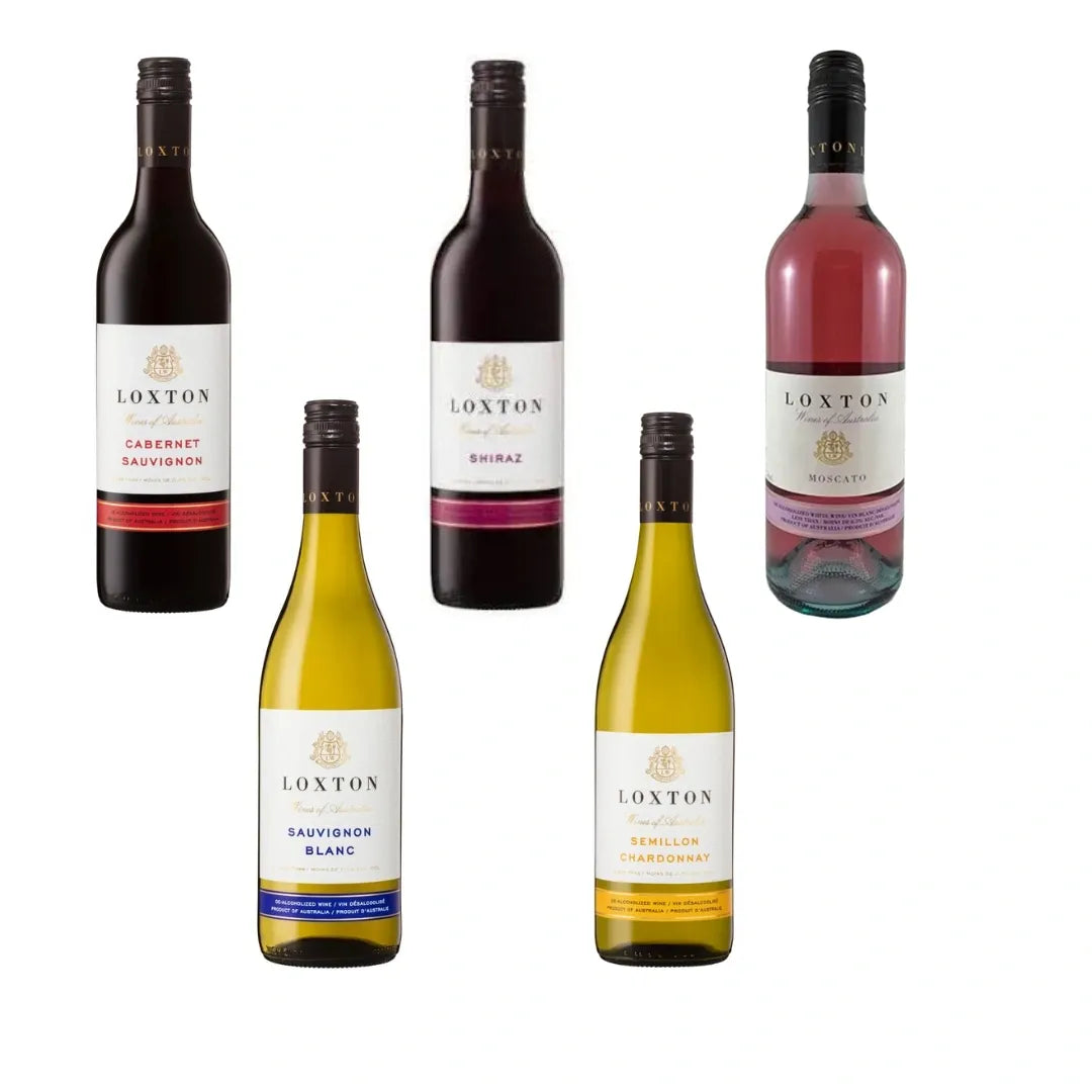 Loxton Mixed Pack:  5 (Non-Alcoholic) Wines