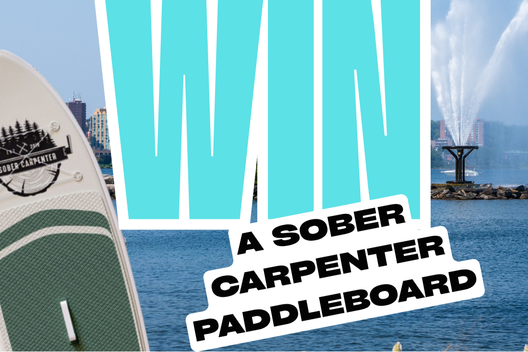 Contest to win a free Sober Carpenter paddle board