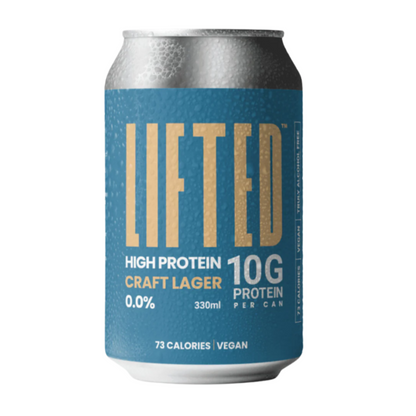 Lifted High Protein  Alcohol Free Craft Lager