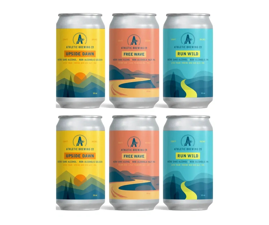 Sober Sampler: Athletic Brewing Mixed 6 pack